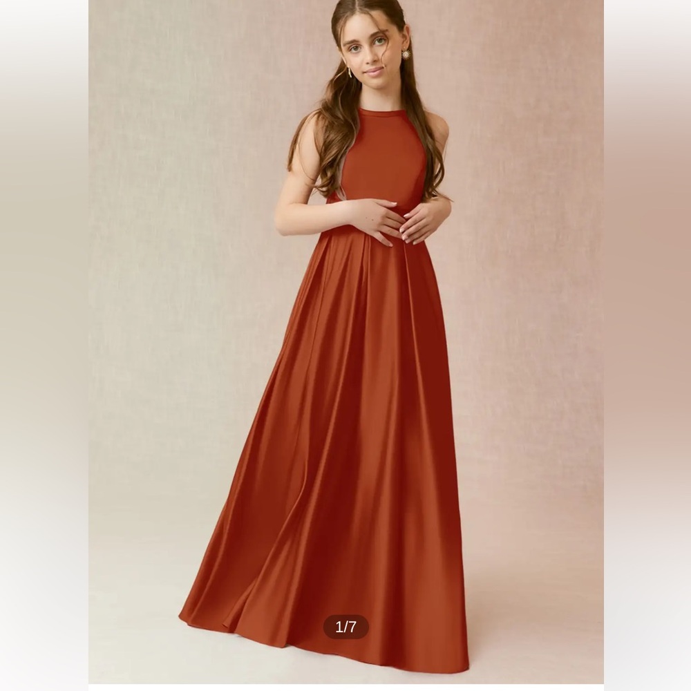 Azazie Terracotta Gown